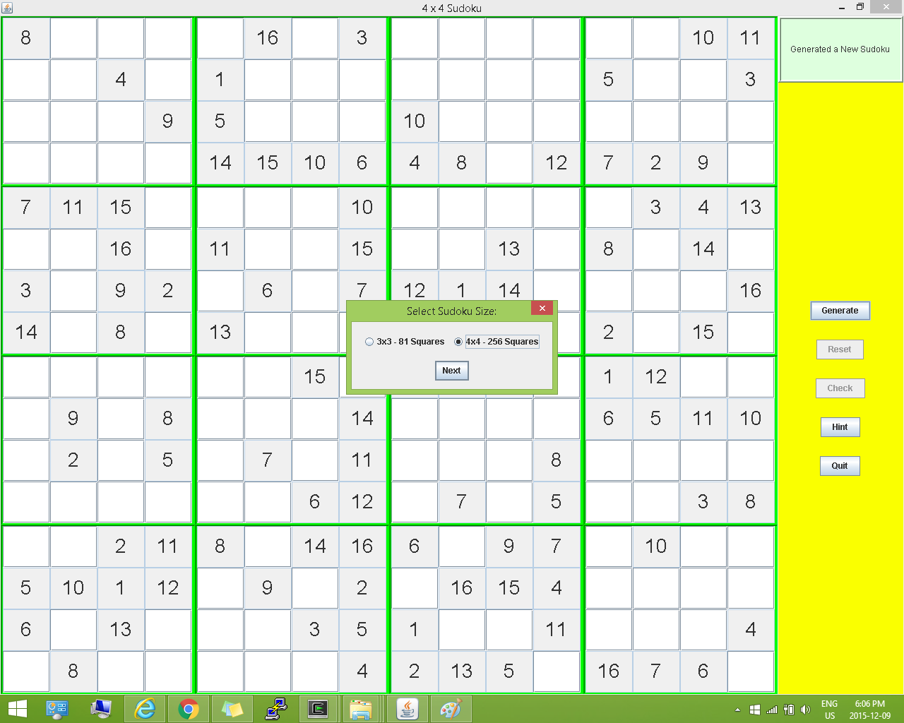 Sudoku Program Image